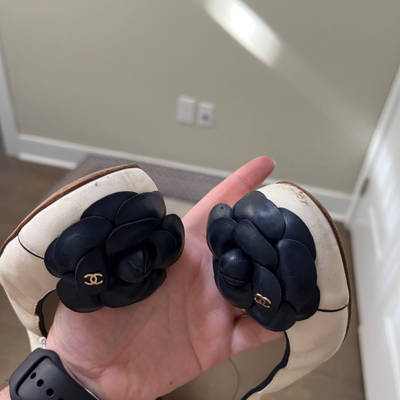 CHANEL cap-toe ballet flats - Picture 4 of 6